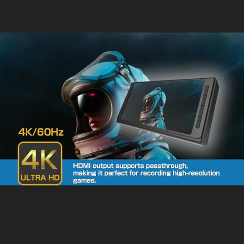 TEC TMREC-4KMAX 4K60P HDMI Video Recorder – True 4K Recording, H.265/H.264 Codec, HDMI Input, No PC Required – Capture and Playback UHD Video