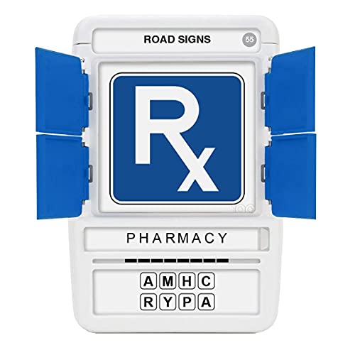 US Road Signs Travel Game - Learn 100 Road Signs | Flash Cards with Slide Reveal Case | Card Game, Gift, Stocking Stuffer | Hours of Fun for Kids and Adults | Ages 6+ - style: US Road Signs