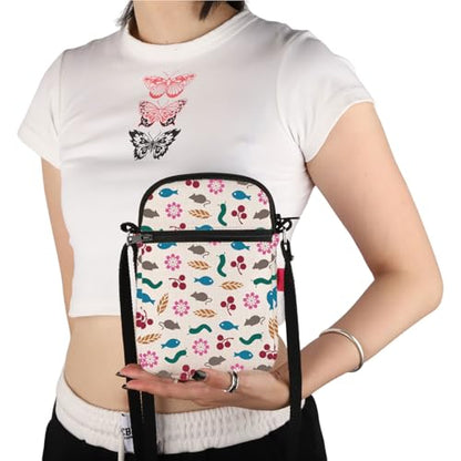 JXGZSO Board Game Gift Board Game Lover Gaming Crossbody Bag