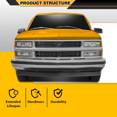 CNNELL Hood Insulation Pad 1/2" with Clips Compatible with 1988-1998 Chevy Truck C1500 K2500 3500 Black - style: 1988-1998 Chevy Truck