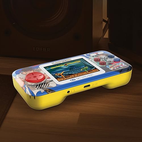 My Arcade Street Fighter II: Capcom, Retro Gaming, 2.8" Screen | Portable Games, 2 Games, Gifts for Birthdays, Blue - style: Street Fighter