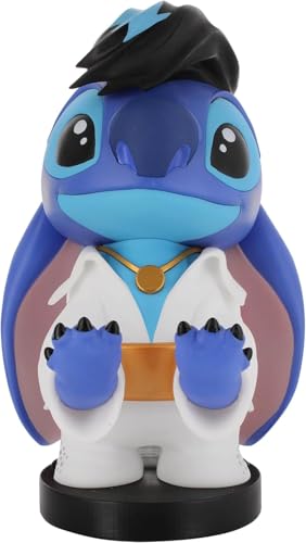 Exquisite Gaming Elvis Stitch Controller Holder & Phone Stand, Disney Licensed Figure