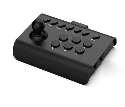 Melody Sophia Wireless Arcade Fight Stick Joystick for PS4 PS3 Switch PC Mini Retro Game Joystick Fighting Controller (Black) - color: Black
