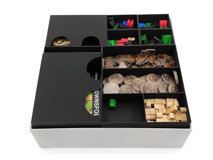 Board Game Insert for Paladins of The West Kingdom - color: Black