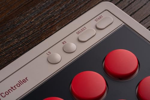 8BitDo All-Button Arcade Controller for Switch & Windows, N Edition | Leverless, All-button, Ultimate precision, Low-profile Linear Switches, 4 Programmable Buttons, Hot-swappable PCB, Ultra thin - color: N Edition
