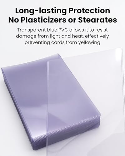 3.5 x 5 Toploaders 25 Pack, Trading Card Top Loaders for MTG & TCG | Rigid PVC Hard Card Protectors For Oversized Trading Cards, Transformer Characters, Sports Card Inserts, Anime Postcards