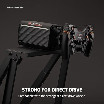 Next Level Racing F-GT Racing Simulator Cockpit. Formula and GT racing simulator cockpit compatible with Thrustmaster, Fanatec, Moza Racing on PC, Xbox and PS