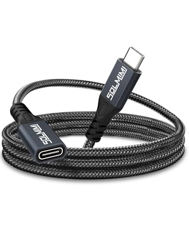 USB C Extension Cable Male to Female 3.5FT 4K@60Hz Video/20Gbps /100W | For Data/Video Sync/Charging, For USB Type C Laptop Tablet Phone Charger Monitor Ipad, For Headphone Hub Magsafe USB-C Disk - size: 3.5FT
