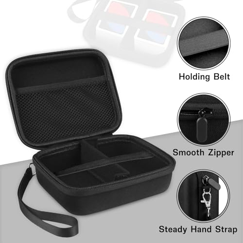 300+ Game Card Storage Case for UNO/Five Crowns/SKYJO Playing Card | Portable Card Deck Holder Box Compatible with Bicycle/Phrase 10/PlayMonster/Exploding Kittens Card Games, Black (Case Only) - color: Black