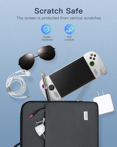 2 pack Screen Protector for ROG Xbox Ally X Handheld Game Console, 9H Hardness Tempered Glass for ROG Xbox Ally X,Anti-Scratch, Bubble Free, HD Clarity