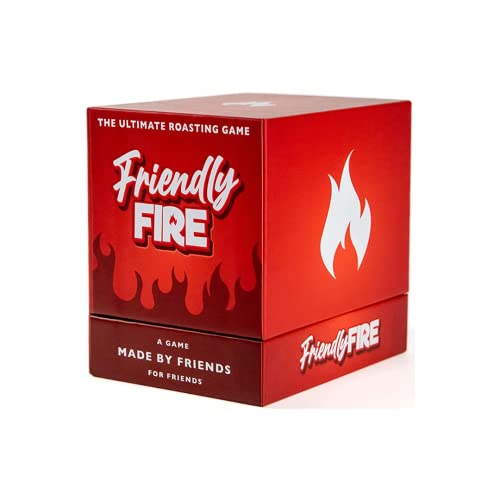 Friendly Fire Roasting Card Game for Adults - Ideal for Memorable Family Nights, Adult Game Night, and Hilarious Parties - Funny Gifts for Adults