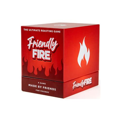 Friendly Fire Roasting Card Game for Adults - Ideal for Memorable Family Nights, Adult Game Night, and Hilarious Parties - Funny Gifts for Adults
