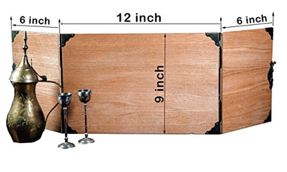 Personalizable Game Master Screen made for Board Role Playing Game - Wooden Handcrafted GM Screen Set - DM Gift Idea - Gifts for Him and Her (Game Master) - color: Game Master