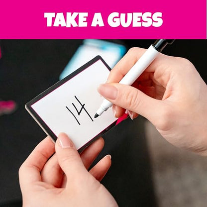 How Many What?! Board Game, Hilarious Party Game of Absurd Comparisons, Guess Sizes in The Most Ridiculous Ways, Fun for Families, Friends & Game Nights, 3-8 Players, Ages 10+, 20 Min Playtime