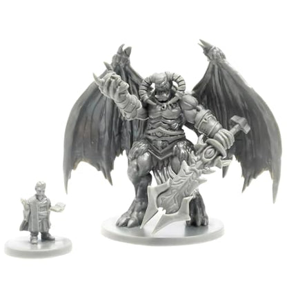 Blacklist Games Miniatures: Fantasy Series 1 Stretch Goals - 66 Styles - 10 Large Figures - 1 Giant 1 Dragon - 3 Colors - Highly Detailed (131 items)