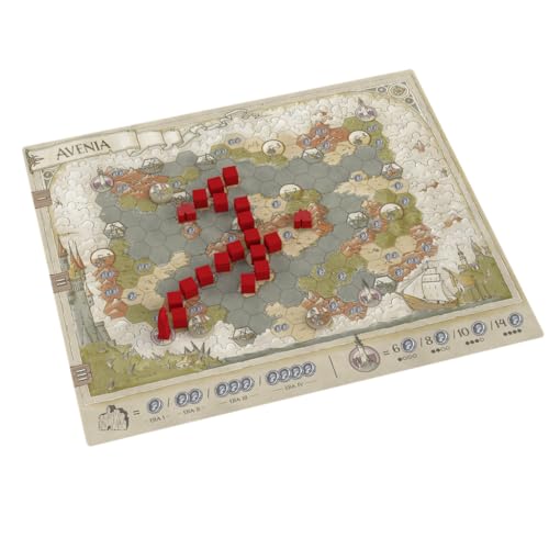 AEG The Guild of Merchant Explorers | Explore The World, Establish New Settlements | Nautical Voyage Adventure Board Game | 1-4 Players | Ages 10+ | 1-4 Players, Ages 14+, 45 Mins, Simultaneous Adventure