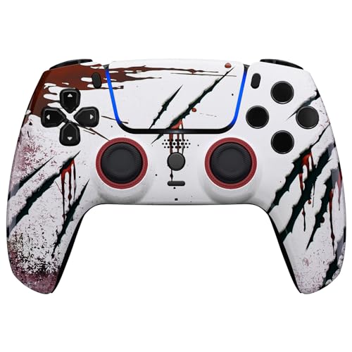 MODDEDZONE M Series Custom controller for PS5 - Wireless, OEM-Quality Custom Designs for Playstation 5 Controller- Diverse & Unique Styles for Enhanced Gaming (Wild Attack) - color: Wild Attack