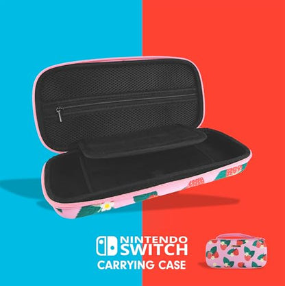 Sonix Carrying Case for Nintendo Switch 1, Protective Travel Case | Wild Strawberries - color: Wild Strawberries