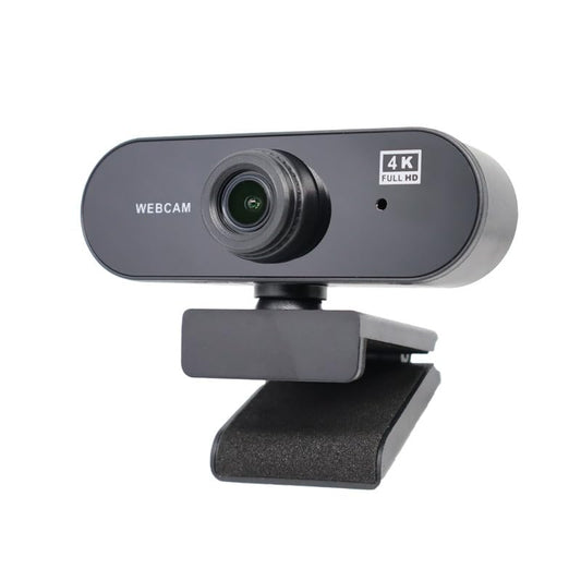4K Webcam for PC,PDAF Auto Focus, Dual AI Noise-Cancelling Mics, Auto Light Correction, Plug&Play Webcam - size: 4K