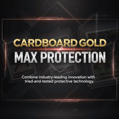 Cardboard Gold Toploader Sleeves - Ultimate Protection Resealable Snug Fit Top Loader Sleeves - Acid Free Archival Safe - Holds Toploaders Securely (140pt-190pt Sleeves, 500 Toploader Sleeves) - size: 500 Toploader Sleeves, style: 140pt-190pt Sleeves