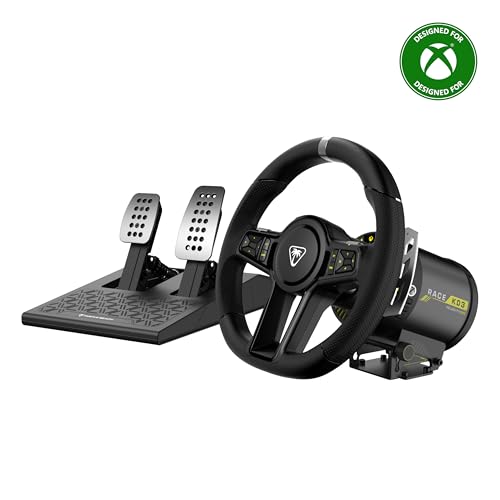 Turtle Beach VelocityOne Race KD3 Direct Drive Force Feedback Racing Wheel & Pedals for Xbox Series X|S, Xbox One & Windows 10/11 PC, USB C Connectivity - style: Race Wheel & Pedal System