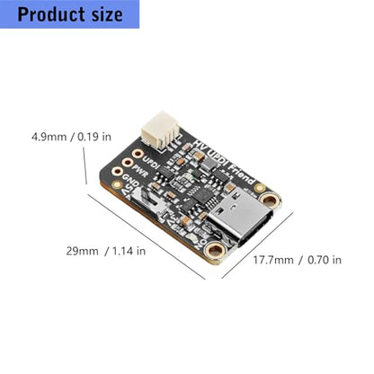 Small USB UPDI Programmer USB UPDI Link with Normal Port for Microcontroller Coding and Development Tasks