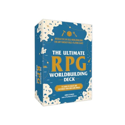The Ultimate RPG Worldbuilding Deck: 75 Cards to Create and Customize Your Own Game World (Ultimate Role Playing Game Series)