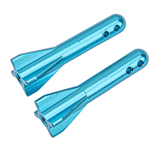 2Pack Aluminum Alloy RC Battery Cover Post Compatible with HSP Himoto Redcat Lightning EPX Tornado 94123 94111 94107 94118 1/10 RC Car Truck