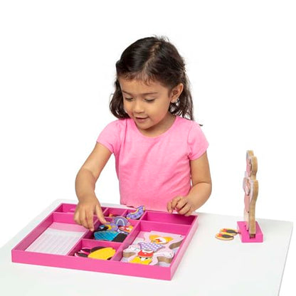 Melissa & Doug Disney Minnie Mouse & Daisy Duck Magnetic Dress-Up Wooden Dolls – Pretend Play Set (40+ pcs) Minnie Mouse Toys, Disney Dress Up Dolls for Preschoolers & Kids Ages 3+ - size: 1.13 x 13.5 x 11.13 inches, style: Minnie & Daisy