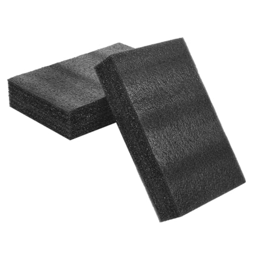 CALLARON 2pcs Black Epe Polyethylene Foam Sheets for Packaging and Crafts, Sturdy and Reliable Foam Packaging Inserts, Easily Cut Cushioning Pads for Shipping and Model Making