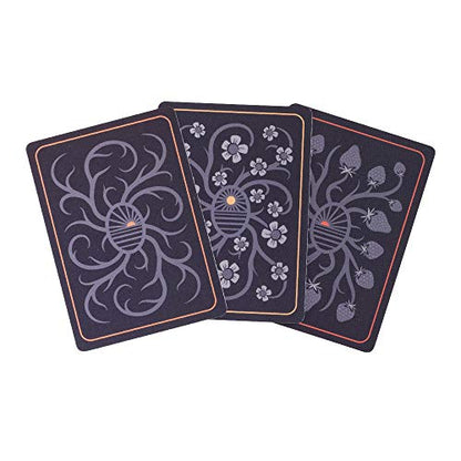 Stellar Factory Strawberry Sunset Light Strategy Card Game, 2-4 Players | Made in USA cardstock, 2.5" x 3.5" cards; a gentle planning-based race game for ages 8+; minimal components, portable.