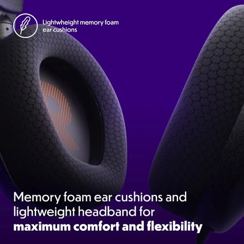 JBL Quantum 100M2 Wired Gaming Headset, Detachable Mic - Black | Memory Foam Ear Cushions And 3.5 Mm Jack Work With PC, PlayStation, Xbox, Nintendo Switch For Immersive PC Gaming Sessions - color: Black