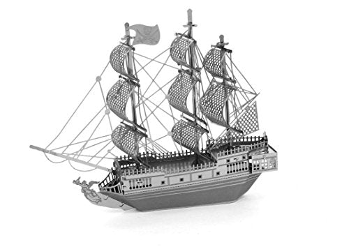 MetalEarth 3D Metal Model - Black Pearl Pirate Ship