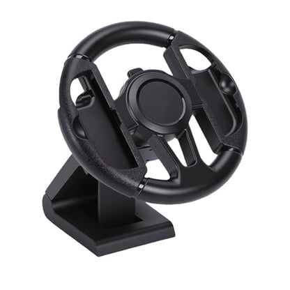 GOWENIC Game Controller Steering Wheel Table Attachment, Replacement Racing Wheel with Suction Cup Mount for 2, Stable Support Steering Stand for Racing Games