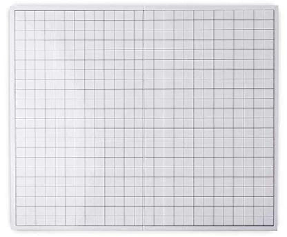 Role-Playing Game Board Mat, Square Grid Terrains, 8 Different terrains, Compatible with Dungeons and Dragons DND Pathfinder RPG, 27 on 23 inches, 1 inch Squares, Foldable & Dry Erase