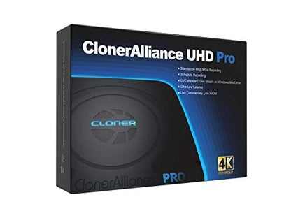 UHD Pro, 4K Video Recorder, HDMI Capture DVR with H.265/H.264 Codec, Cinematic 24fps Recording(Up to 30fps), 4K@60fps Passthrough, Pause/Resume Recording.
