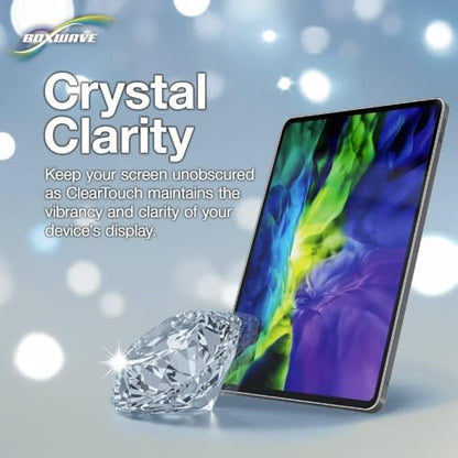 BoxWave Screen Protector Compatible with My Arcade Pac-Man Micro Player Pro - ClearTouch Crystal ToughShield 9H (2-Pack), Clear 9H Tough Flexible Film Screen Protector