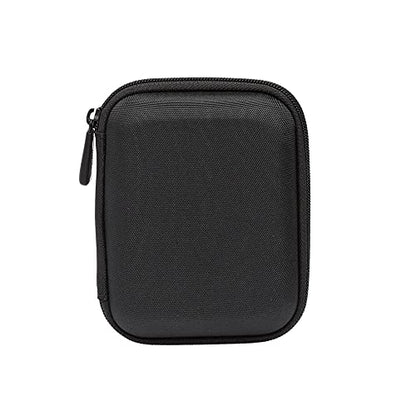 Amazon Basics Small Hard Shell Portable External Hard Drive Carrying Case with Mesh Pocket for My Passport Essential, Black - style: My Passport Essential Case