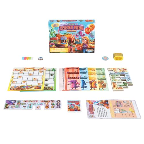 My First Theme Park Board Game for Kids Ages 5+, Build a new Amusement Park | Fun tile-placement strategy, build an exciting new park. Great gift for boys and girls, perfect for family game night.