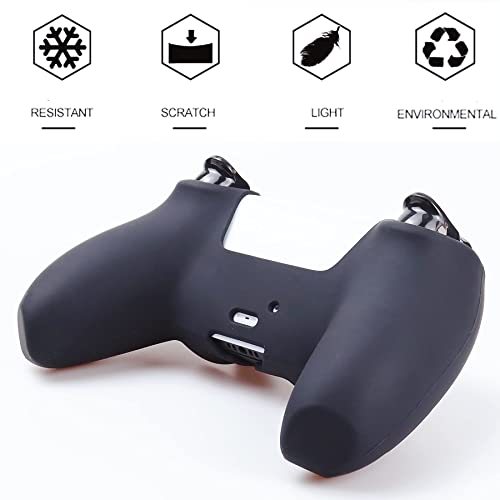 Silicone Skin for Ps5 Controller, 1pc Anti-Slip Shell Cover Case with 10 Joystick Grips for Playsation 5 Controller Wireless Gamepad(PS5 Controller #8) - color: PS5 controller #8