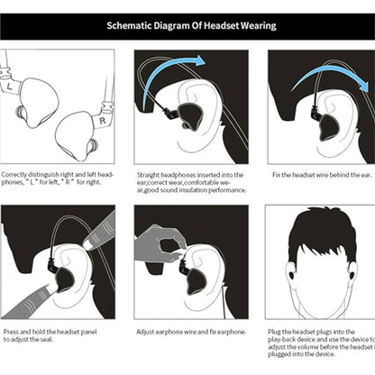 KZ ZSN Pro in Ear Monitor Headphones, 1BA 1DD Hybrid Driver Wired Gaming Earbuds, Deep Bass Sound Wired Ear Buds, HiFi IEM for Gaming Music Video Calling Singer Musician Drummer DJ (Without mic,Blue) - color: Blue, style: without mic