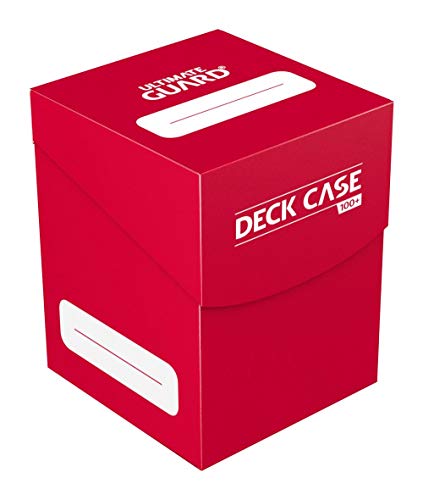 Deck Box (100 Cards), Red - color: Red
