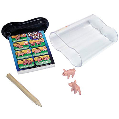 Pass the Pigs, Hilarious Pig Dice Game by Winning Moves Games USA | Famous Family Favorite for 50 Years, 2 or more Players, Ages 7+