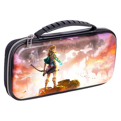 R.D.S. INDUSTRIES, INC. – Game Traveler Deluxe Licensed Travel Case Designed for Nintendo Switch, Nintendo Switch 2, OLED, Zelda Tears of the Kingdom (NS212Z)