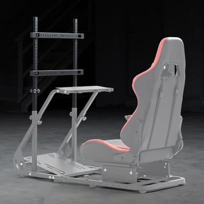 Dardoo Racing Simulator Cockpit Monitor Mount for Logitech G923 G29 G920 | for Thrustmaster Wheel Frame, Excluding Steering Wheel Shift Lever Pedals Seat and Racing Frame