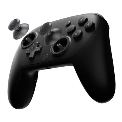 eXtremeRate Replacement 3D Joystick for Nintendo Switch 2 Pro Controller, Left Right Analog Stick Thumbsticks with Screwdriver Tools for Switch 2 Pro, Multi-Colors Options - Clear Slate Black - color: Clear Slate Black