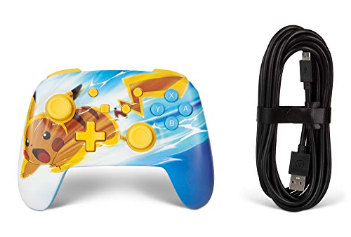 PowerA Enhanced Nintendo Switch and Switch 2 Wired Controller - Pokémon: Pikachu Charge, Officially licensed - color: Pikachu Charge