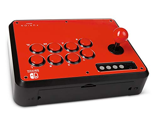 POWER A Fusion Wireless Arcade Stick for Nintendo Switch, Lite, Fight Stick, Gamepad, Game Controller, Bluetooth Controller, Officially Licensed - Nintendo Switch