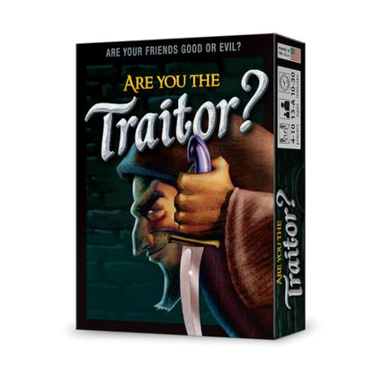 Looney Labs are You the Traitor? Card Game - Engaging Party Fun for 4-10 Players