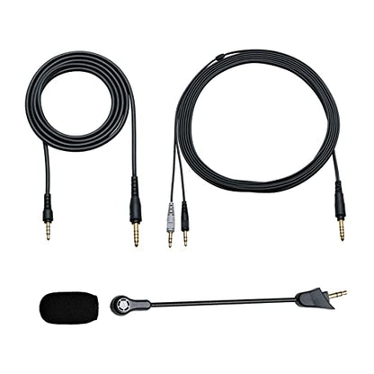Audio-Technica ATH-GDL3BK Open-Back Gaming Headset, Black - color: Black